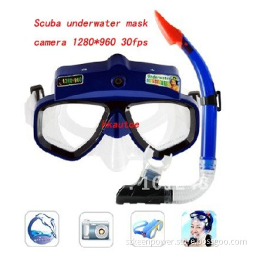 Special Underwater Scuba Mask Camera with High Resolution 1280 X 960 Pixels - 4GB